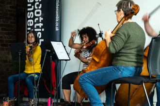 Scottish Ensemble at Nordic Music Journeys 2025 (credit: Andy Saunders)